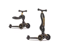 Hulajnoga dla dzieci Scoot & Ride Highwaykick 1 Jeździk i hulajnoga 2w1 Black & Gold LE